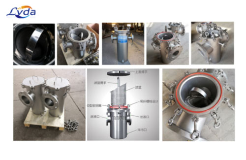 立式管路过滤器